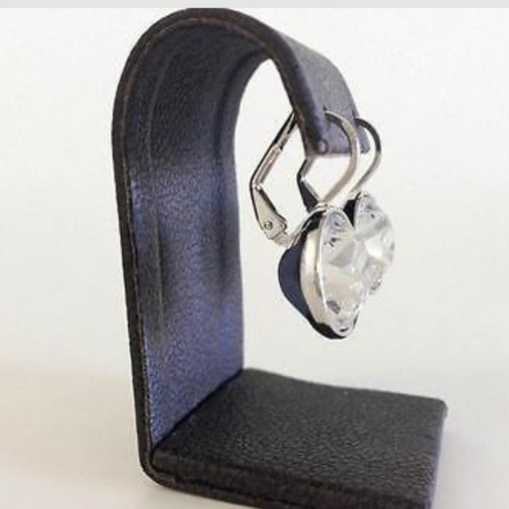 BOHO Swarovski Element Bella Clear Earrings - Picture 2 of 4